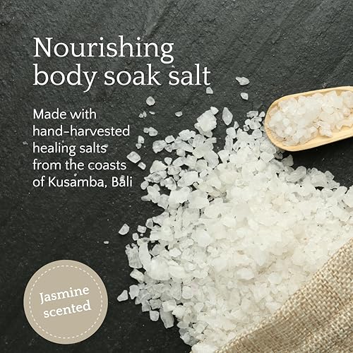 QUR Seafoam Jasmine Bath Salt 481g - Relaxing Mineral-Rich Soak for Stress Relief