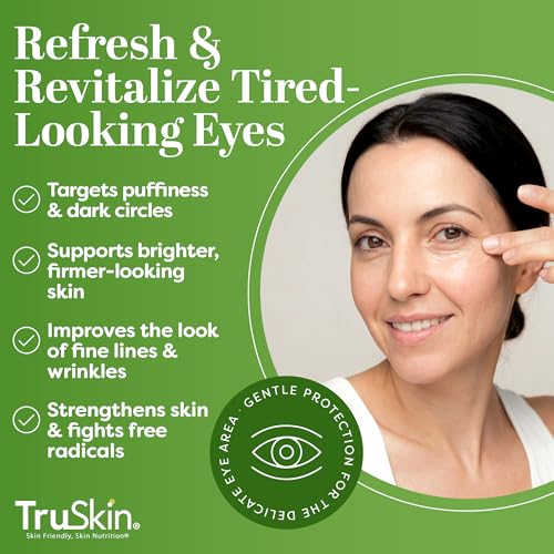 TruSkin Peptide Eye Cream Gel for Dark Circles & Fine Lines