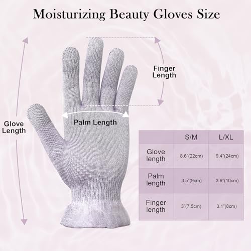 Moisturizing Beauty Gloves Touchscreen Overnight Sleeping Glove for
