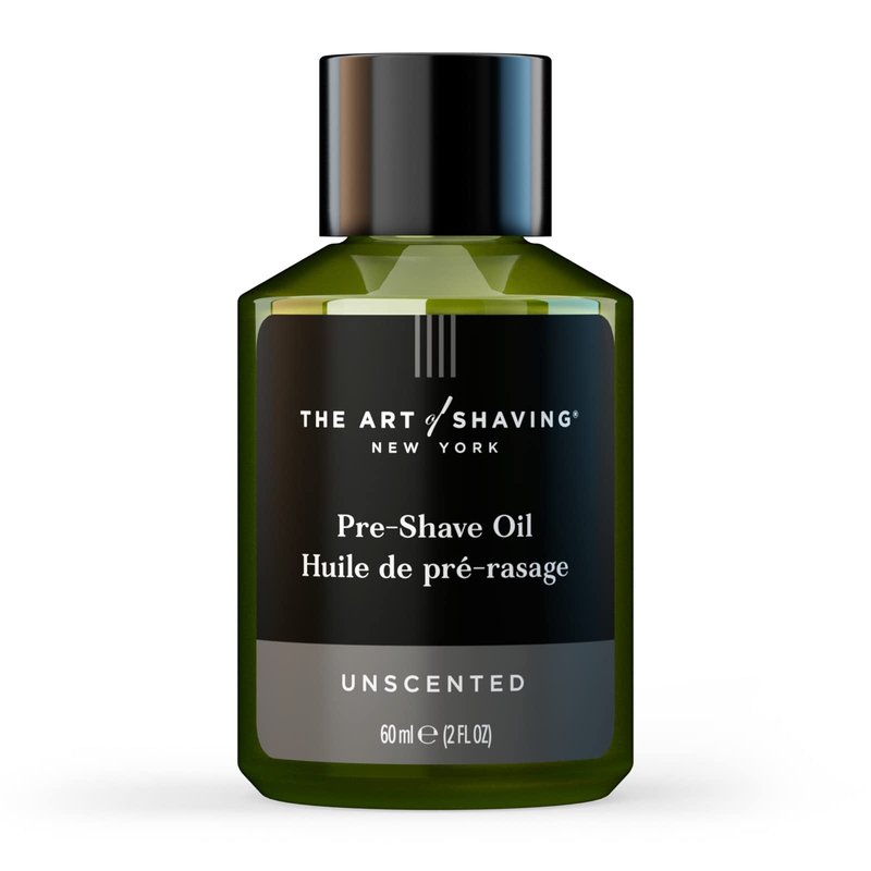 The Art of Shaving Pre-Shave Beard Oil for Sensitive Skin – Improves Razor Glide, Protects Against Razor Burn & Post-Shave Irritation – Dermatologist-Reviewed – Unscented, 2 oz