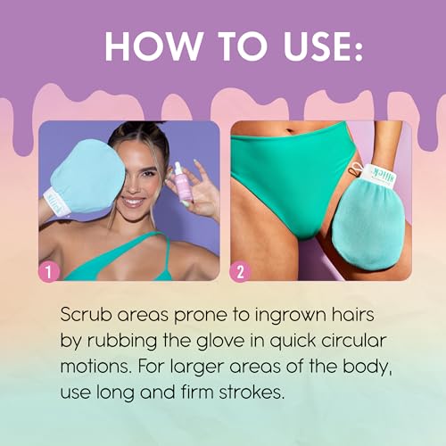 Sliick Buff & Brighten Ingrown Hair Treatment Kit for Bikini Area