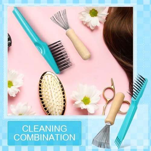 Boao 2-in-1 Hair Brush Cleaning Tool Set for Home & Salon