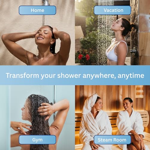 Eucalyptus & Mint Shower Steamers 6 Count – Natural Aromatherapy for Sinus & Stress Relief