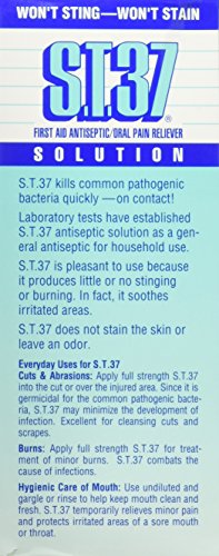 S.T.37 Mouth Pain Relief Solution 16 Fl Oz - Soothes Sore Mouth & Throat