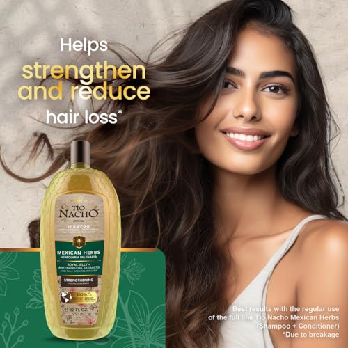 Tío Nacho Anti-Hair Loss Shampoo with Rosemary & Royal Jelly, 32 fl oz