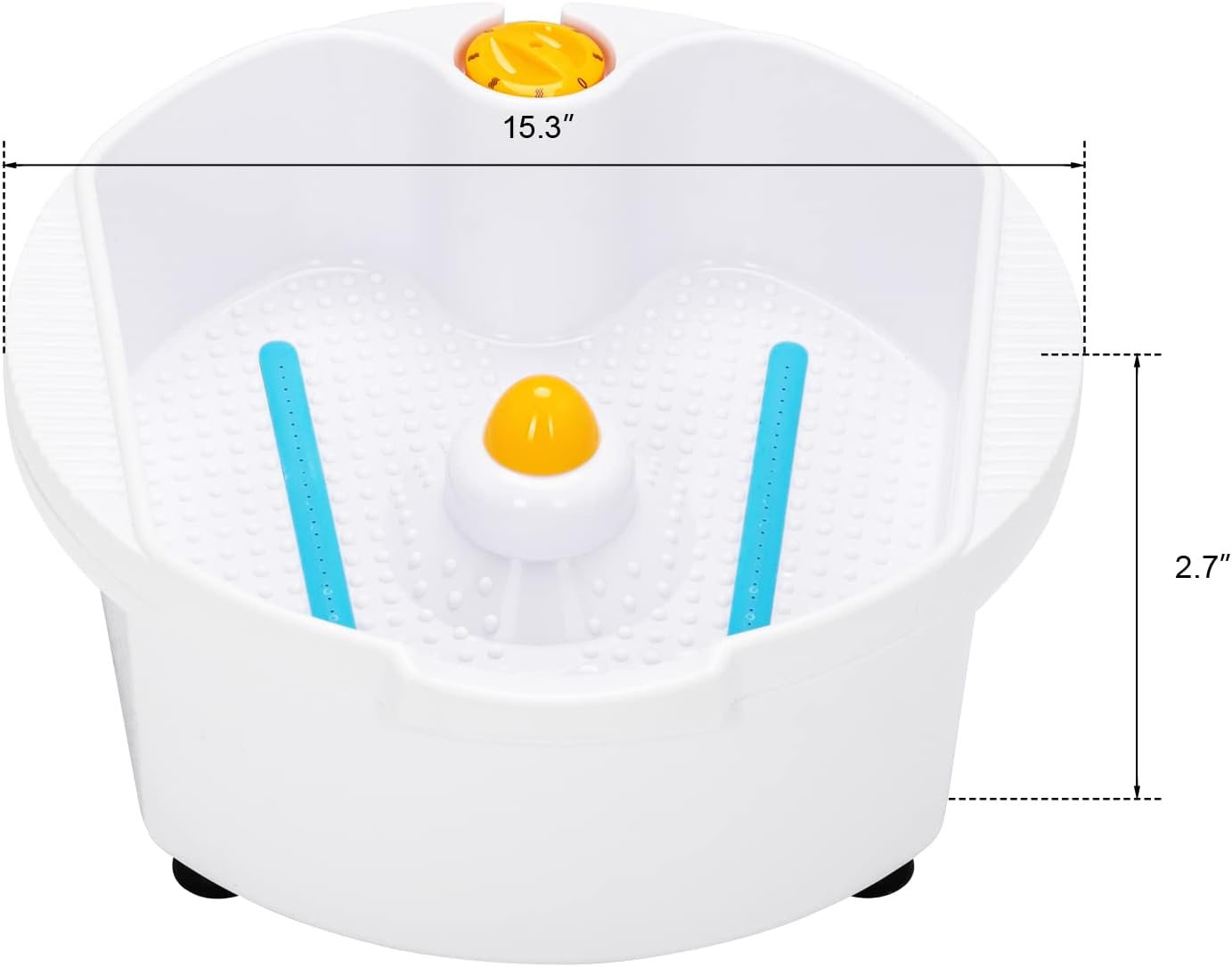 OmySalon Pedicure Chair - Hydraulic Pedi Chair with Stool & Bubble Massage Foot Bath | Beauty Spa Salon Equipment