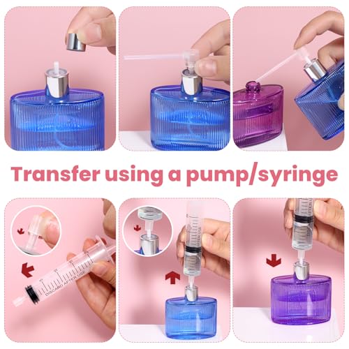 8-Piece Perfume Refill Kit with 20ml Pumps, Funnels & Droppers