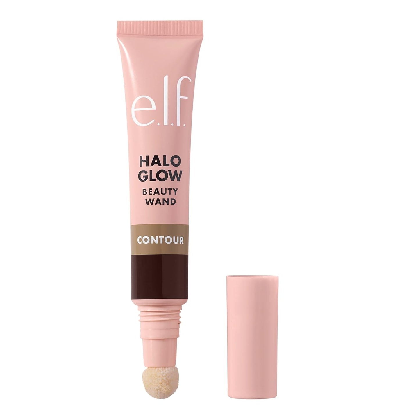 e.l.f. Halo Glow Contour Wand - Liquid Contour for Naturally Sculpted Look | Buildable Vegan Formula, Fair/Light