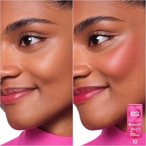 Essence What a Tint! Raspberry Vibes Lip & Cheek Tint - Long-Lasting, Vegan