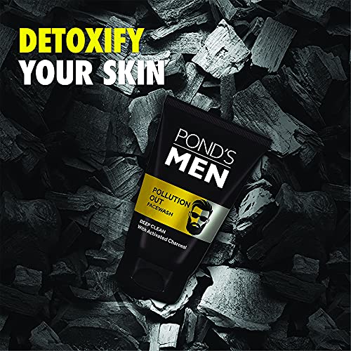POND'S Men Pollution Out Face Wash with Activated Carbon, 100g
