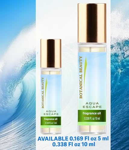 Botanical Beauty Aqua Escape Fragrance Oil Roll-On, 0.33 Fl Oz