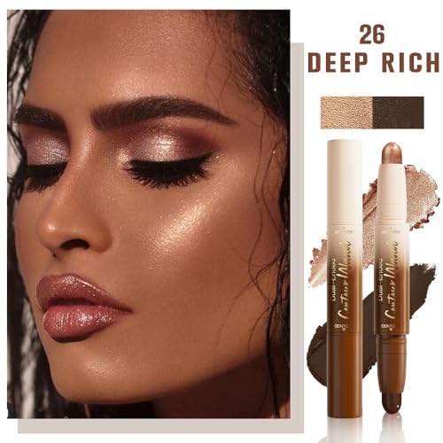 IATMOMOD 2-in-1 Waterproof Contour Stick Deep Rich 26 - Bronzer & Highlighter