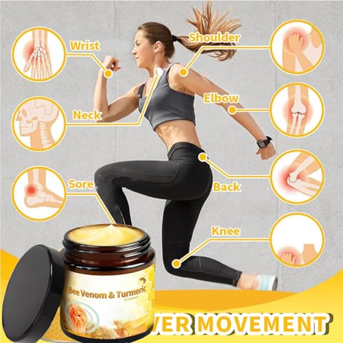 Bee Venom Turmeric Joint Cream - 60ML, 2PCS for Joint Relief