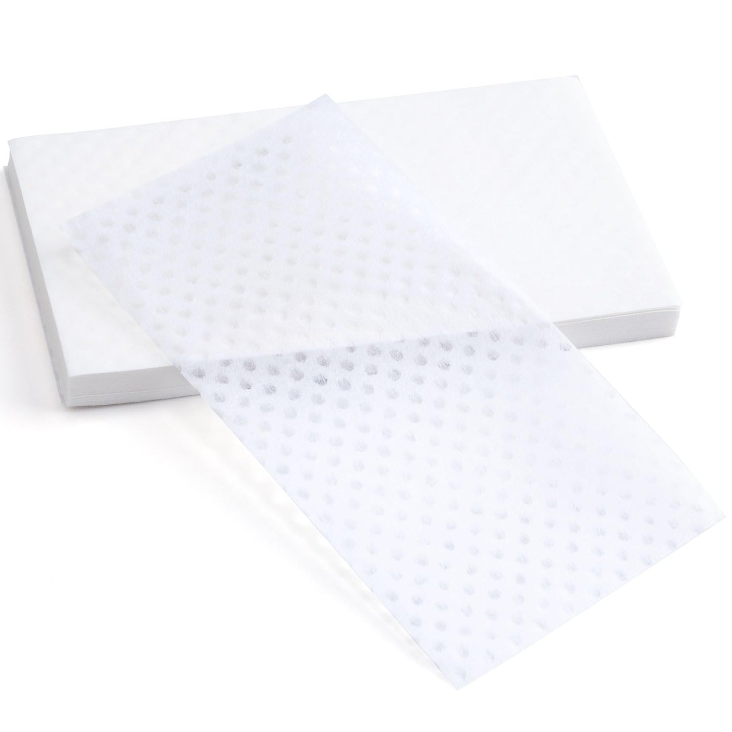 Pndeyo 100pcs End Papers for Hair, Breathable Disposable Salon Hair Perm Papers, High Temperature Resistance Curling Tissue Styling Accessories for Cold and Hot Perms- White