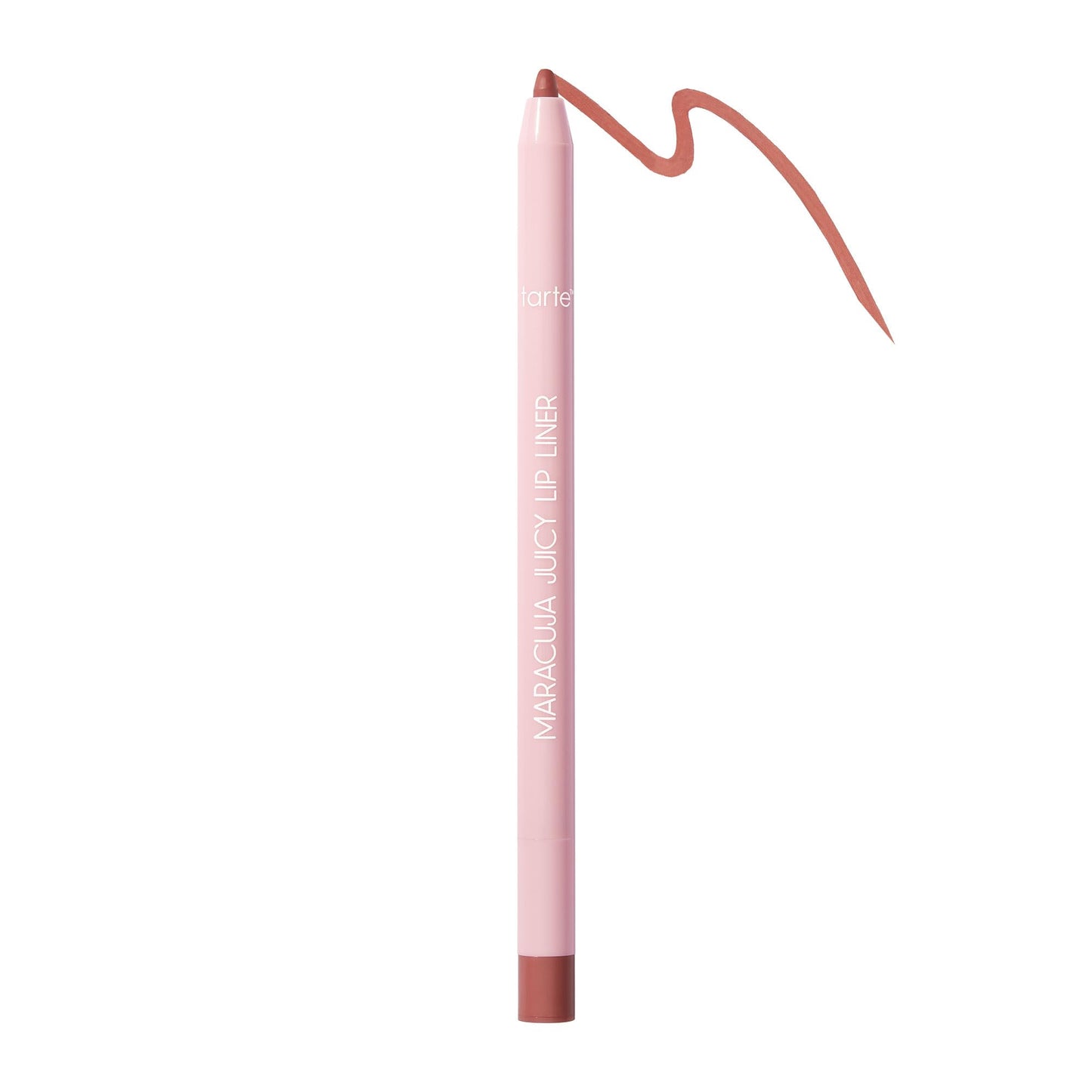 tarte maracuja juicy lip liner – Creamy, Matte, Lip Liner with Hyaluronic Acid with Vitamin E, Vegan & Cruelty-Free, full size, rosy brown