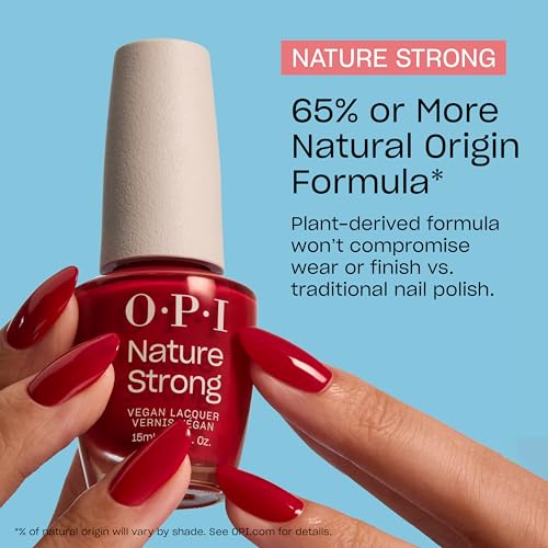 OPI Nature Strong Nail Polish - Big Bloom Energy, Long-Wear Vegan Formula