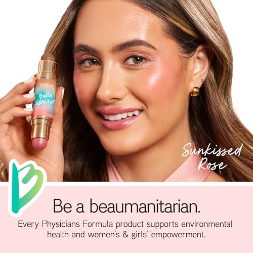 Physicians Formula Butter Glow & Go Stick - Sunkissed Rose, Multiuse Creamy Makeup