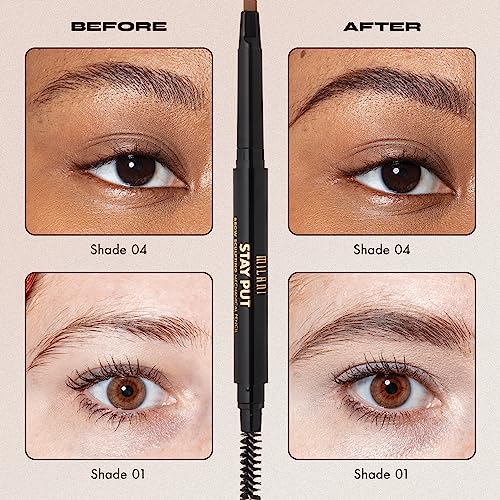 Milani Stay Put Brow Sculpting Mechanical Pencil - Espresso (2-Pack)