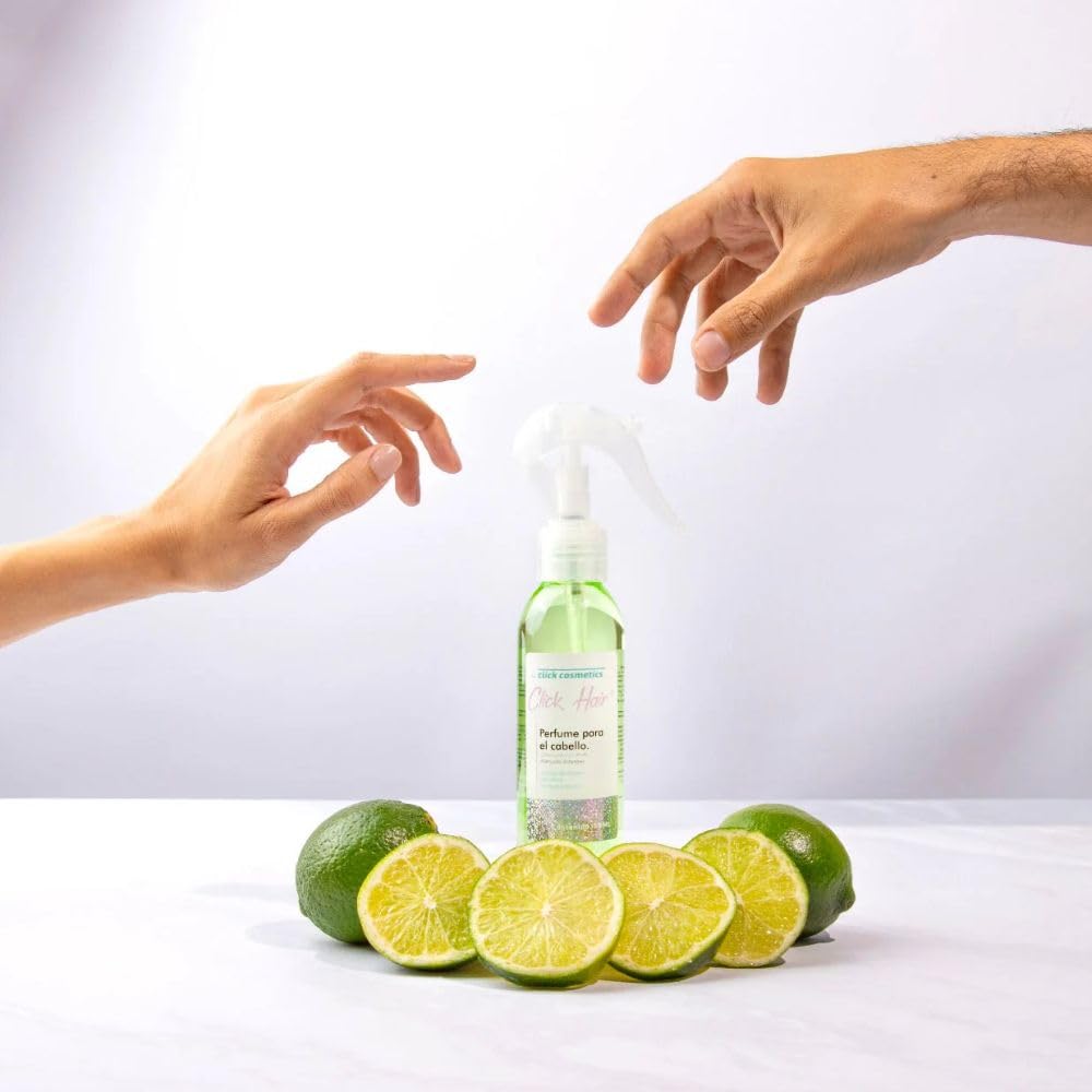 Click Hair Perfume para el cabello Naranjado y Verde (2 Pack) Click Hair Perfume Naranjado y Verde, Click Hair Paradise y Fresh, Click Hair Products, Clicl Hair Perfume