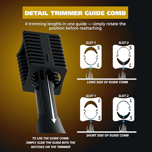 Wahl Manscaper ¢ç 2 in 1 Lithium Battery Tactical¢ç Dual Sided Eyebrow Trimmer and Nose Hair Trimmer for Men ? Model 3023805