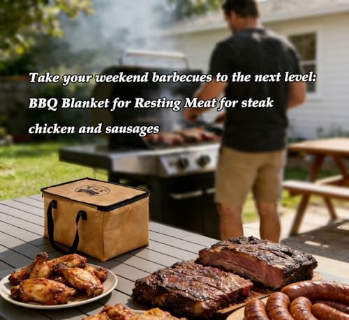 BBQ Meat Resting Blanket - 5-Layer Insulated Smoker Bag