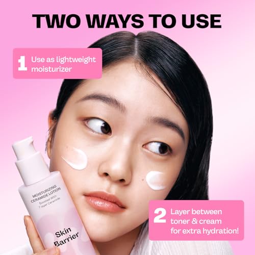 MAMONDE Hibiscus Biotics Ceramide Lotion - Nourishing Hydrating Facial Lotion for Dry Skin