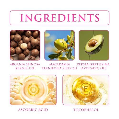 Hair Treatment Serum Oil Capsules - Moroccan Oil Repair for Damaged Hair
