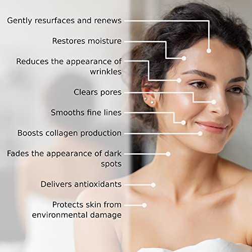 Glycolic Acid Face Serum - Exfoliating and Moisturizing Formula