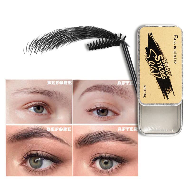 Vibely 5-Piece Eyelash & Eyebrow Makeup Set - Waterproof Mascara, Eyeliner & More