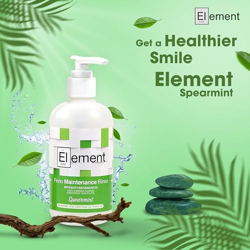 Stannous Fluoride Mouthwash - 10 Fl Oz Spearmint Flavor - Alcohol Free, Antimicrobial Formula