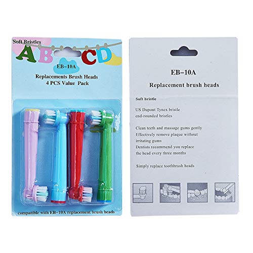 20pcs Kids Electric Toothbrush Replacement Heads for Oral-B, Extra-Soft