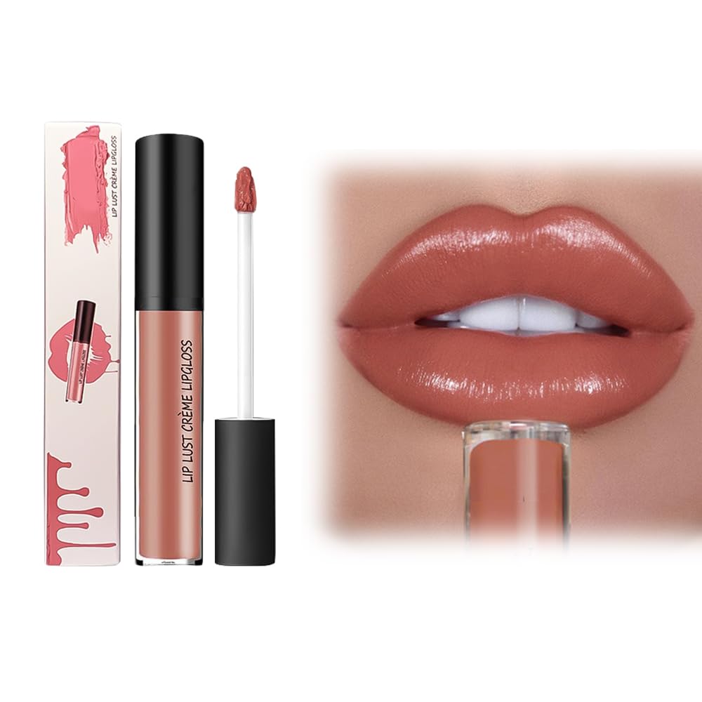 Long Lasting Cream Texture Lipstick - 12 Vibrant Colors | Hydrating Velvet Lip Makeup