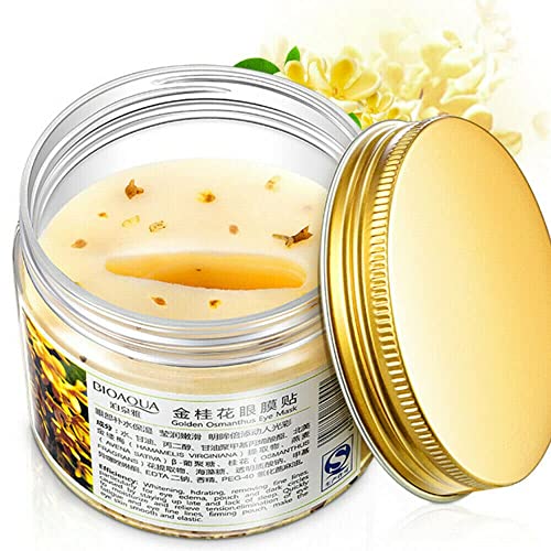 BIOAQUA Golden Osmanthus Eye Mask for Dark Circles & Wrinkles - 80pcs