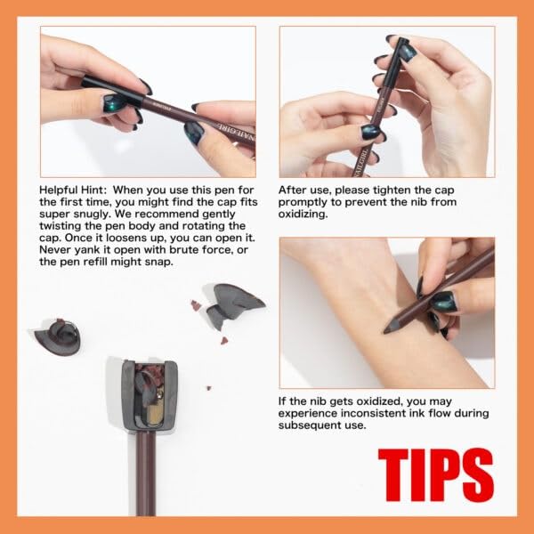 Waterproof Eyeliner Pencil - 24hr Long-Lasting Duo with Precision Tip | 7 Eye-Enhancing Shades