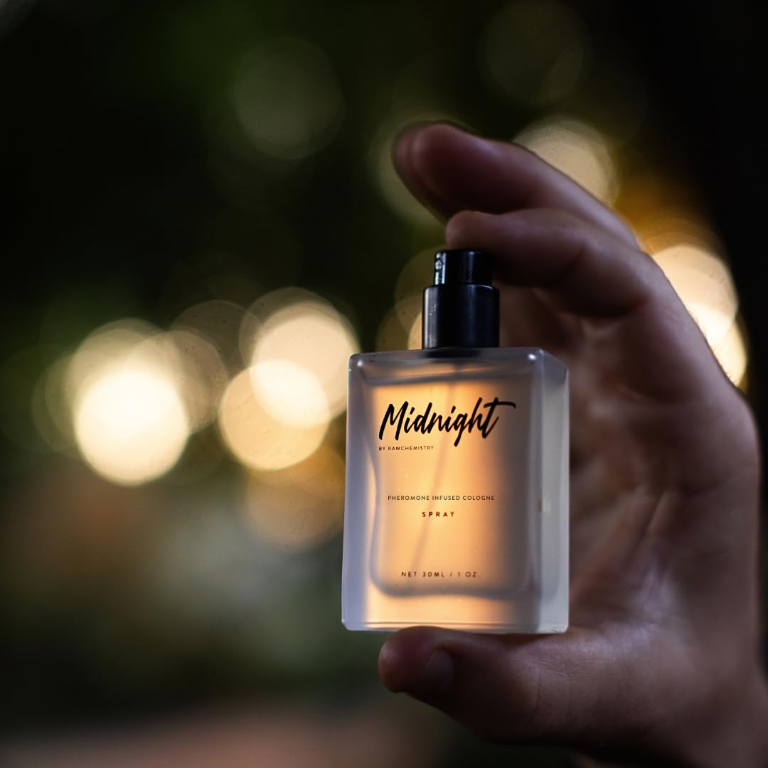 Midnight Pheromone Infused Cologne for Men - Captivating Fragrance with Pheromones | 3.4 oz