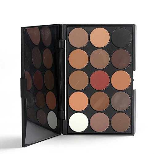 Pure Vie 15 Colors Eyeshadow Palette - Matte, Shimmer & Metallic Eye Makeup Set
