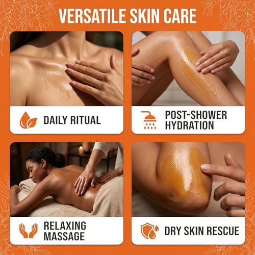 Alicemera Vitamin C Body Oil for Dry Skin with Jojoba and Sea Buckthorn