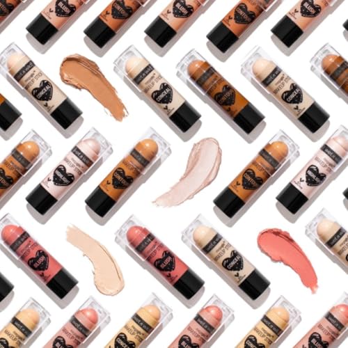 Wet n Wild MegaGlo Nude Strikes Makeup Stick Pack of 3 - Buildable, Multi-Use, Cruelty-Free & Vegan