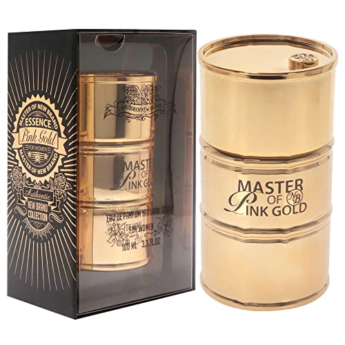 Master of Essence Pink Gold EDP Spray for Women, 3.3 oz
