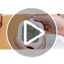 VLEJEARI 4-in-1 Visual Timer with Alarm & Temperature Monitor