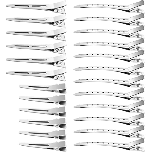 65PCS Duck Billed Hair Clips Set - Metal Alligator Clips for Styling