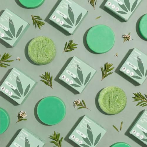 Seek Bamboo Tea Tree Shampoo Bar for Oily Hair | Natural & Sulfate-Free