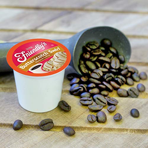 Friendly's Ice Cream Flavored Coffee Pods - Butterscotch Swirl, 12 Count