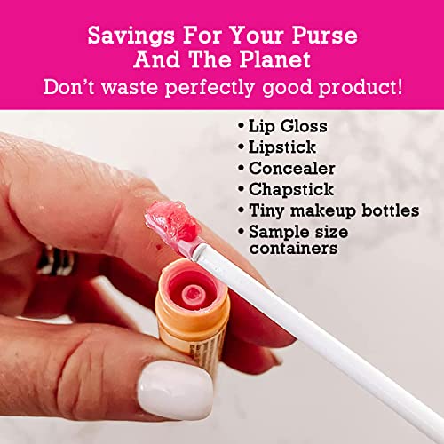 Spatty Daddy Lip Gloss Spatula - 6 Inch Pink Beauty Tool