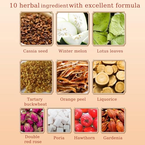 Oil Flush Herbal Tea - 10 Herbal Ingredients for Liver Detox, 15 Bags