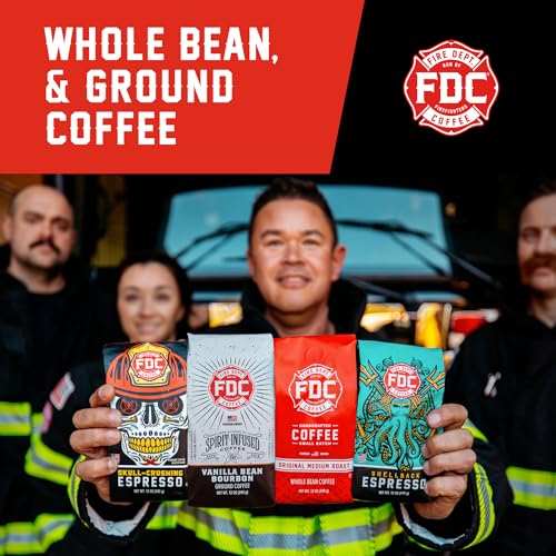 Fire Department Coffee Dark Roast - 12 oz Ground Coffee