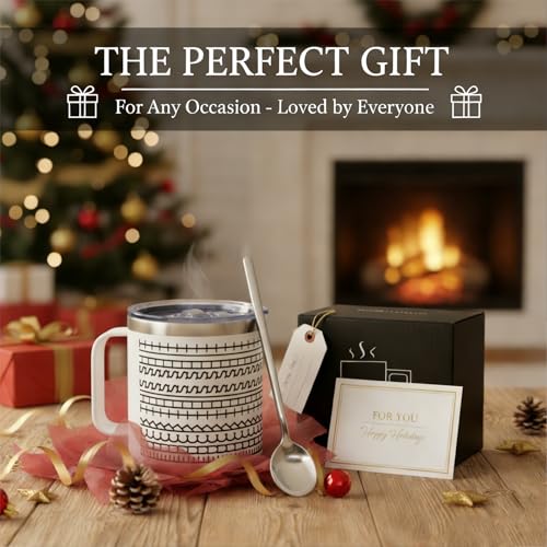 Funny Sarcastic Hidden Message Coffee Mug - 15oz Stainless Steel Humor Gift