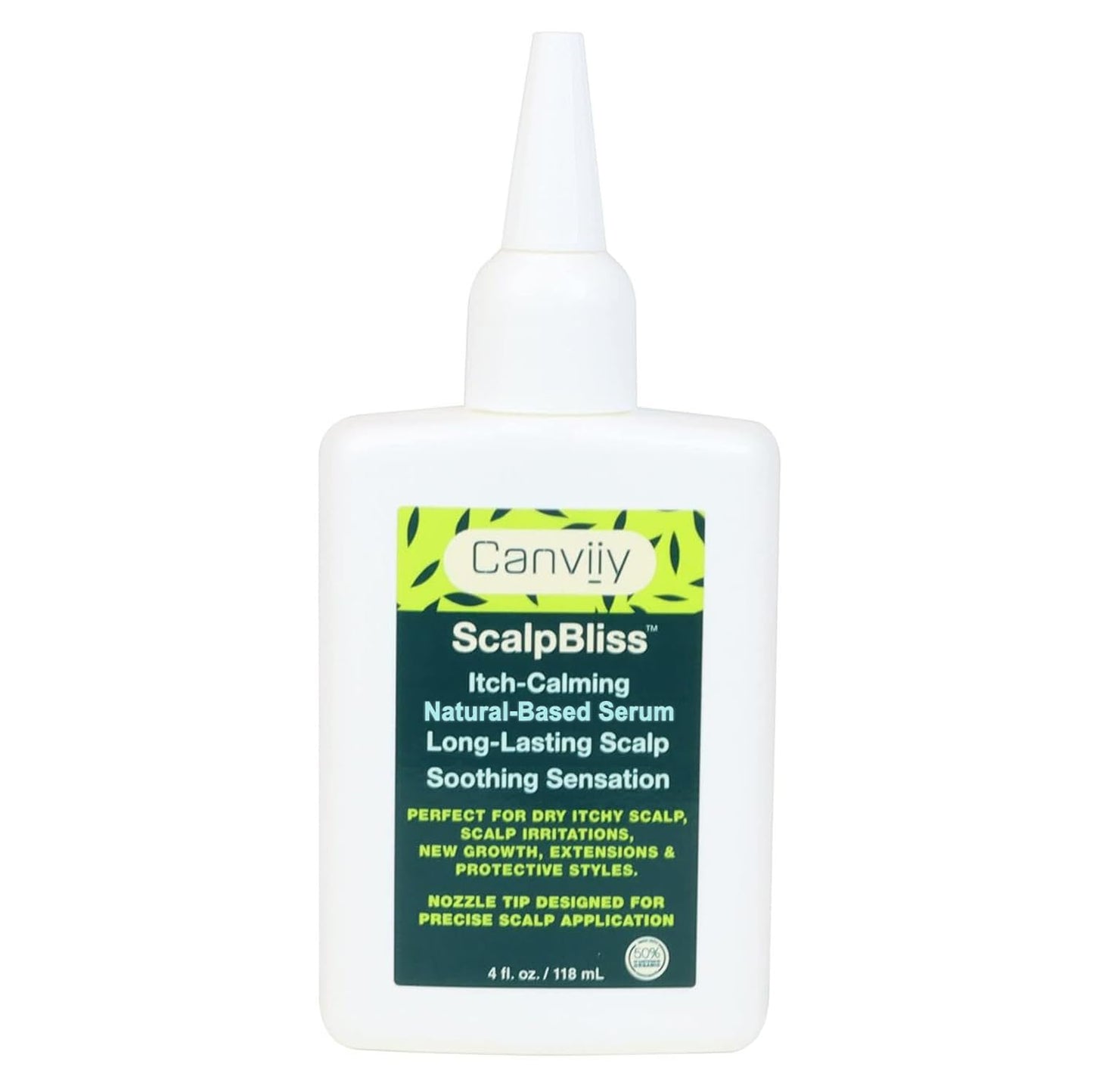 ScalpBliss Itch-Calming Serum - Soothing Moisturizer for Dry Itchy Scalp | Aloe Vera & Peppermint Oil