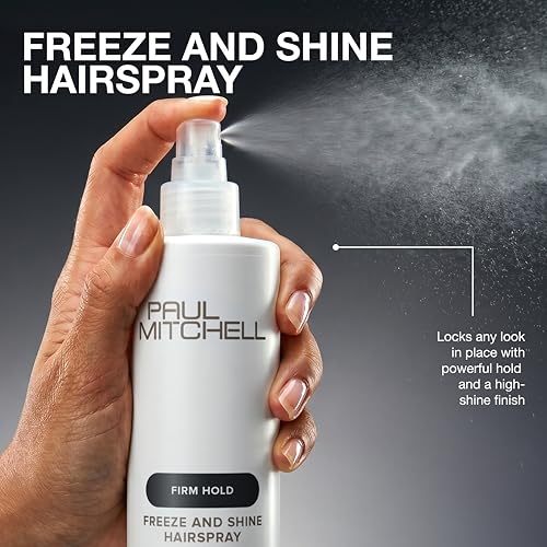 Paul Mitchell Freeze and Shine Hairspray - Maximum Hold for Coarse Hair