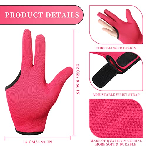 Geyoga 3-Finger Heat Resistant Hair Styling Gloves - 2 Pack